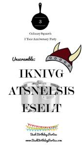 Viking Stainless Steel Clue_Bash Birthday Parties